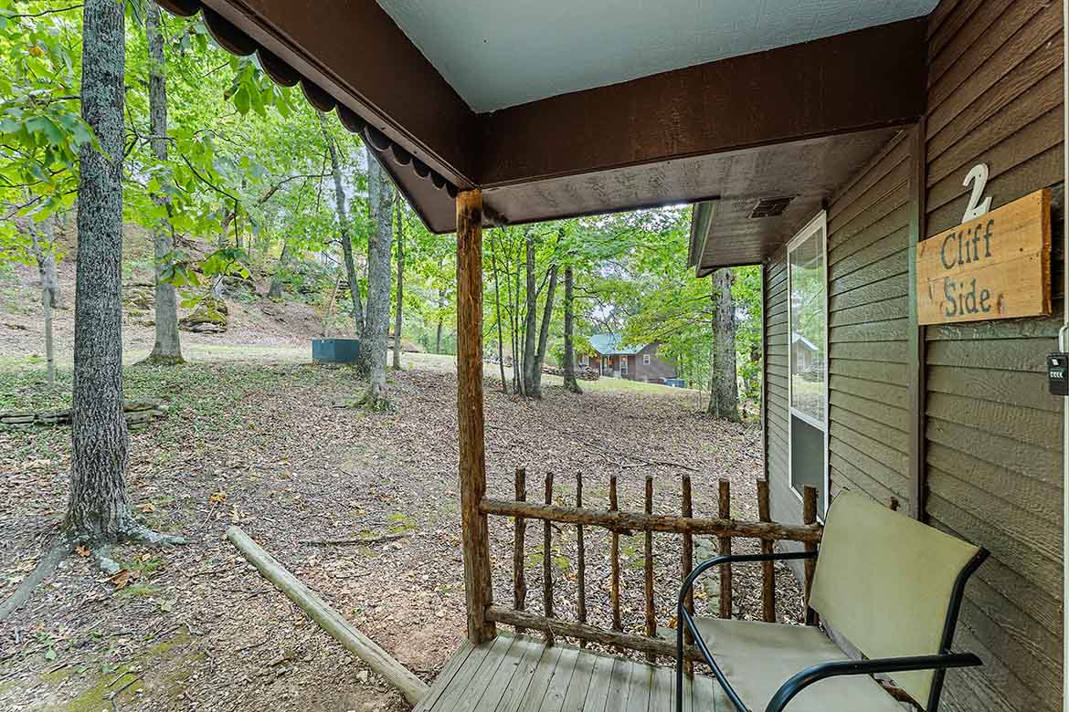 Cliff Side Cabin #2 Patio