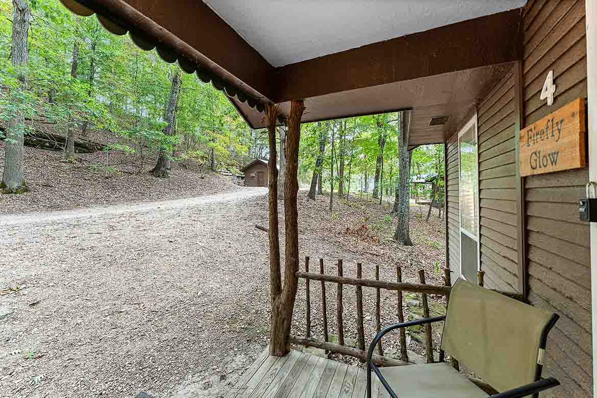 Firefly Glow Cabin #4 Patio