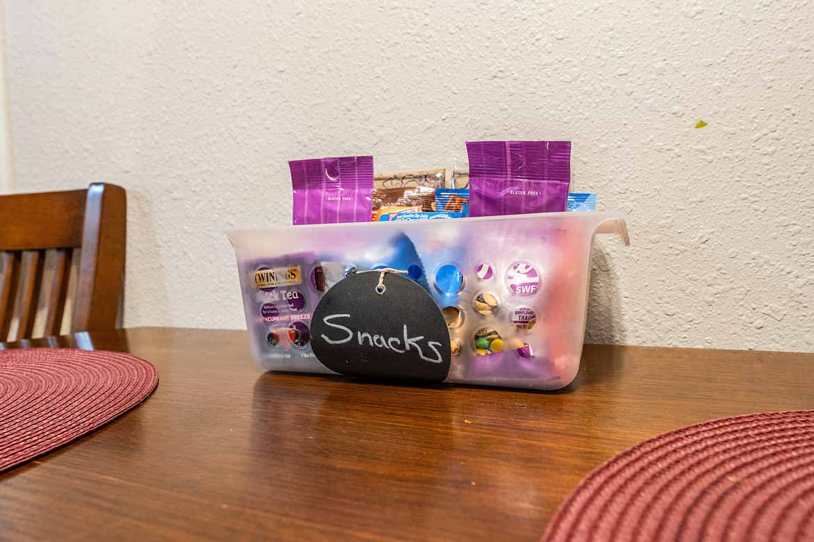 Gale’s Lair Cabin #5 Snack Bar
