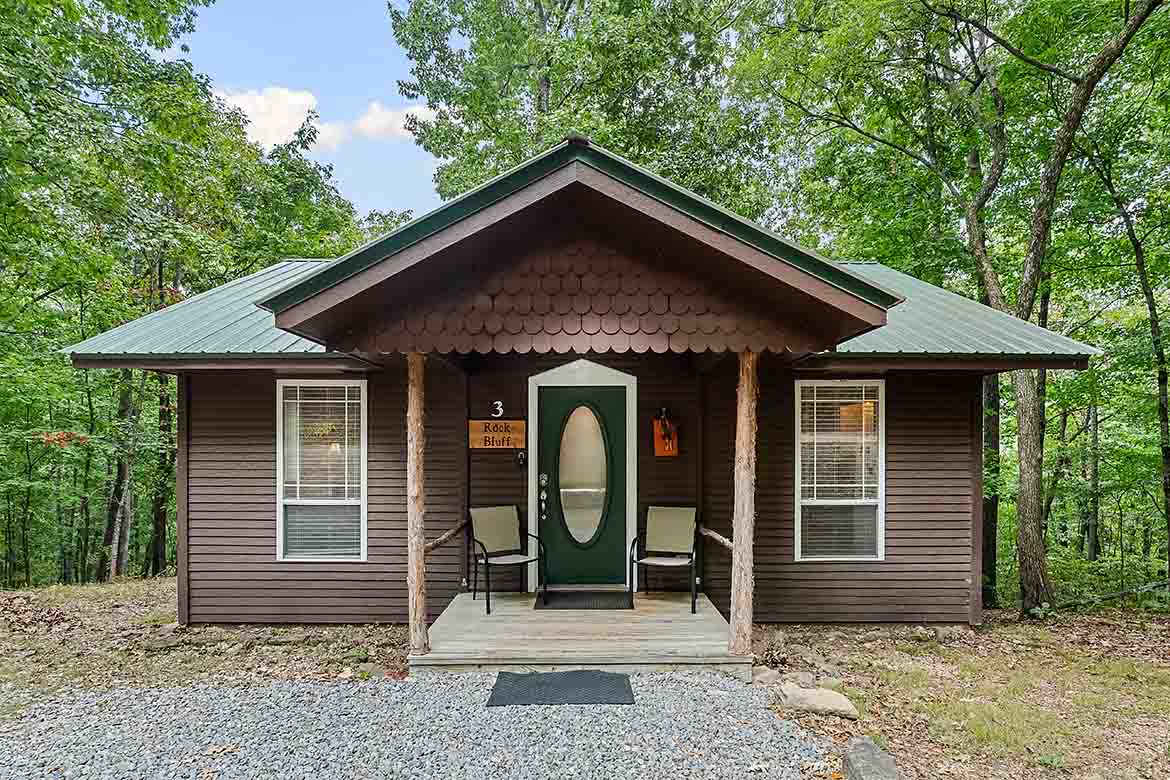 Ozark Spring Cabins Rock Bluff Cabin #3