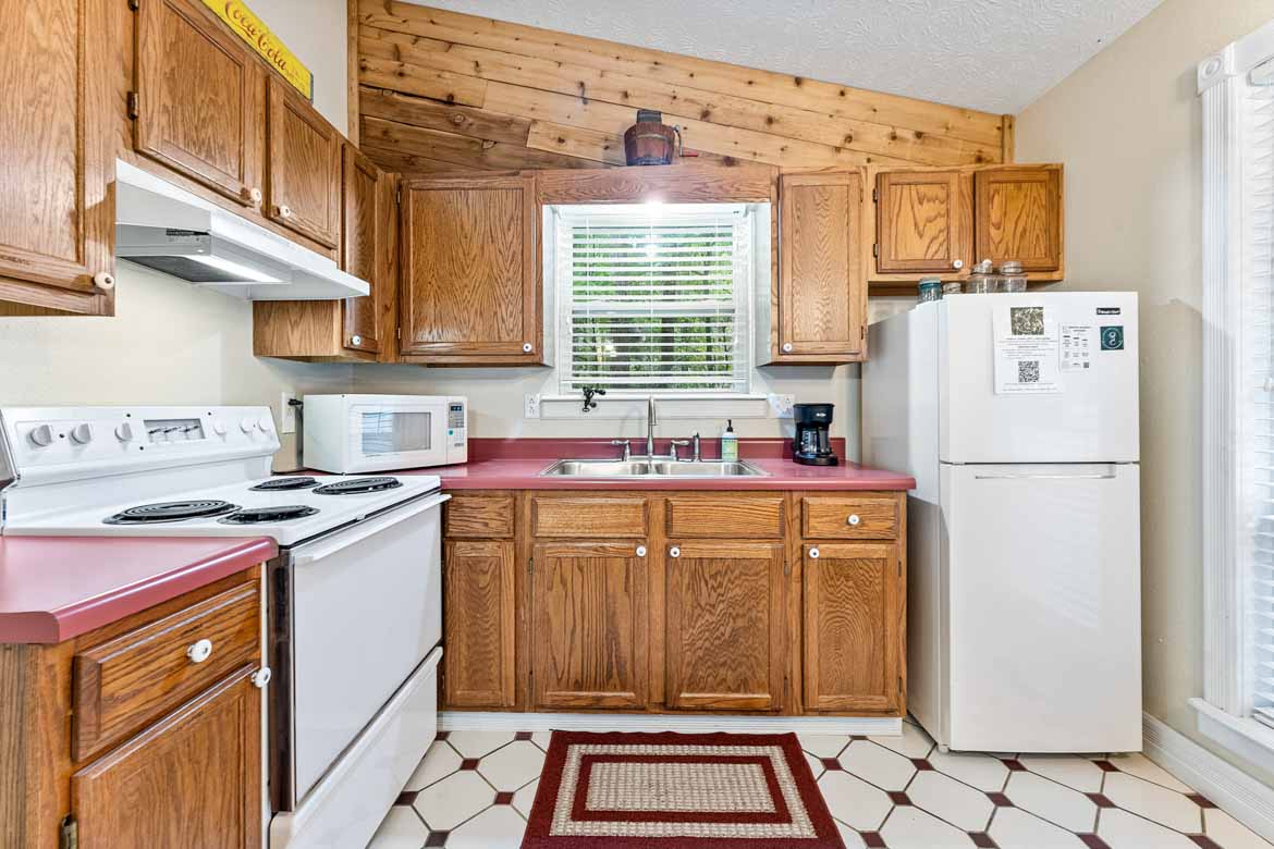 Spring Haven Cabin #6 Kitchen