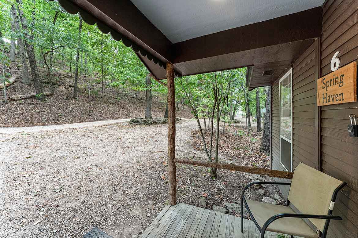 Spring Haven Cabin #6 Patio