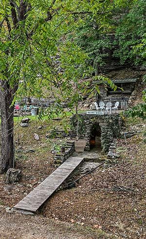 Ozark Spring Cabins Natural Spring